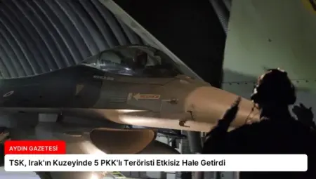 TSK, Irak’ın Kuzeyinde 5 PKK’lı Teröristi Etkisiz Hale Getirdi