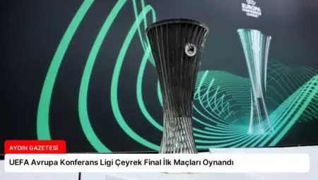 UEFA Avrupa Konferans Ligi Çeyrek Final İlk Maçları Oynandı