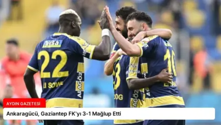 Ankaragücü, Gaziantep FK’yı 3-1 Mağlup Etti