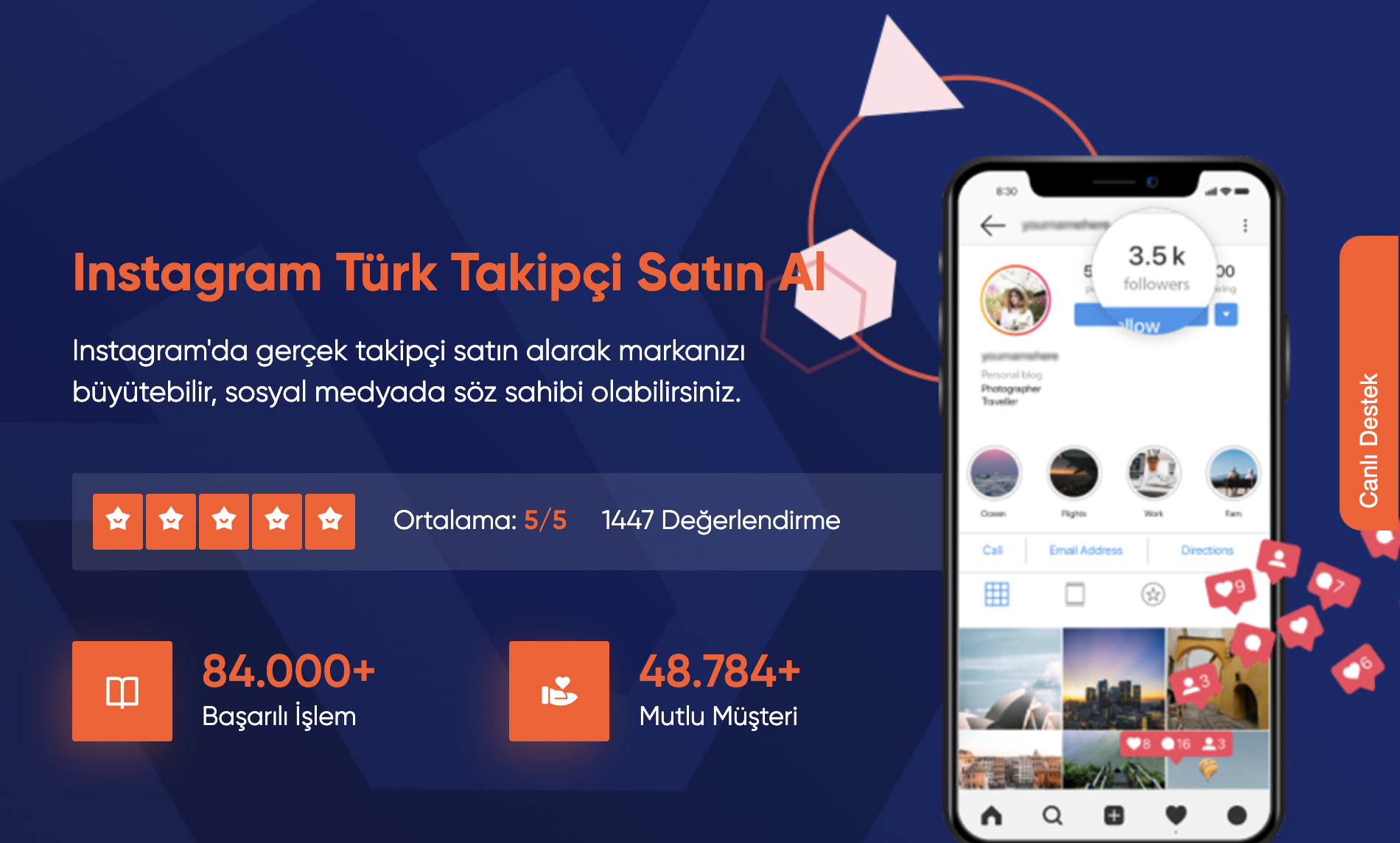 Türk Takipçi Satın Alarak İnstagram Hesaplarınızı Güçlendirin