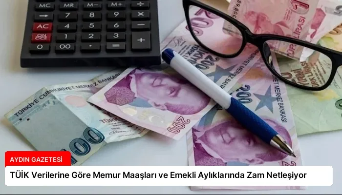 TÜİK Verilerine Göre Memur Maaşları ve Emekli Aylıklarında Zam Netleşiyor