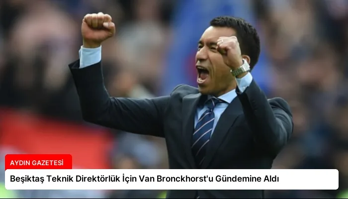 Beşiktaş Teknik Direktörlük İçin Van Bronckhorst’u Gündemine Aldı