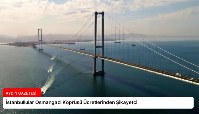 İstanbullular Osmangazi Köprüsü Ücretlerinden Şikayetçi