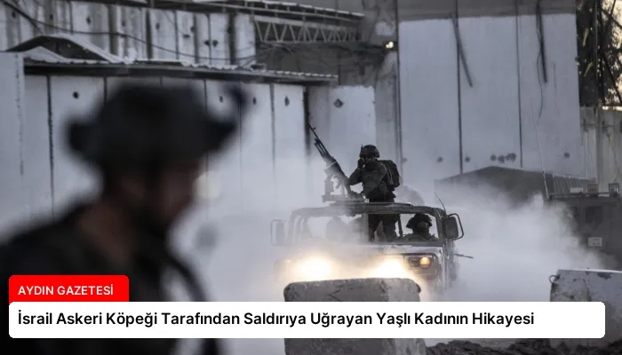 İsrail Askeri Köpeği Tarafından Saldırıya Uğrayan Yaşlı Kadının Hikayesi