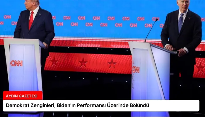 Demokrat Zenginleri, Biden’ın Performansı Üzerinde Bölündü