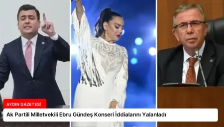 Ak Partili Milletvekili Ebru Gündeş Konseri İddialarını Yalanladı