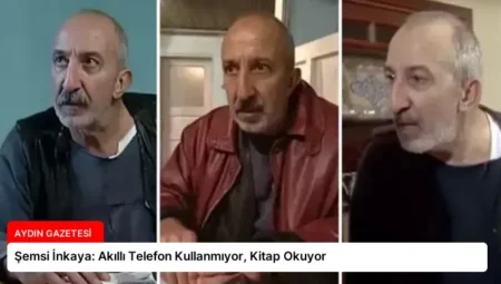 Şemsi İnkaya: Akıllı Telefon Kullanmıyor, Kitap Okuyor