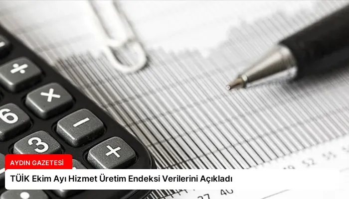 TÜİK Ekim Ayı Hizmet Üretim Endeksi Verilerini Açıkladı