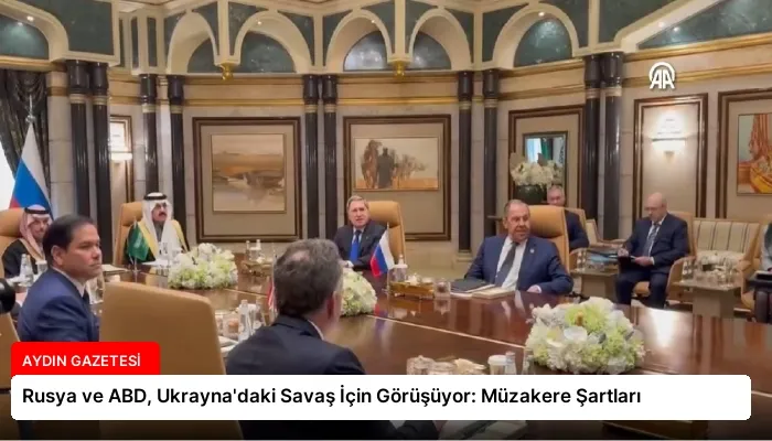 Rusya ve ABD, Ukrayna’daki Savaş İçin Görüşüyor: Müzakere Şartları