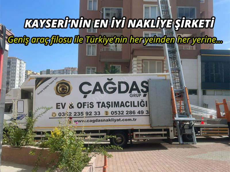 Kayseri’de Güvenli ve Profesyonel Taşımanın Adı: Çağdaş Nakliyat