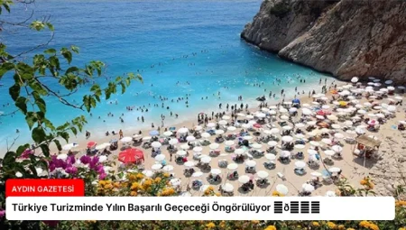 Türkiye Turizminde Yılın Başarılı Geçeceği Öngörülüyor ⏬👇