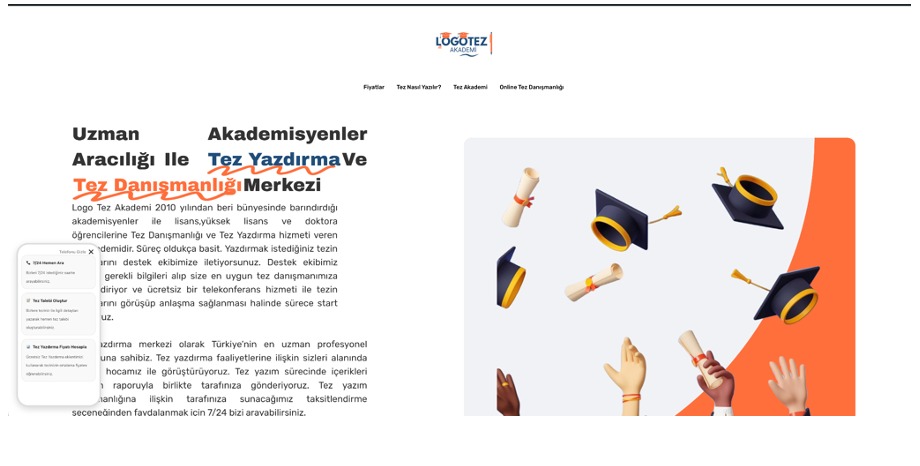 Logotezakademi.com Türkiye’deki En Garantili Tez Yazma Sitesi Mi?