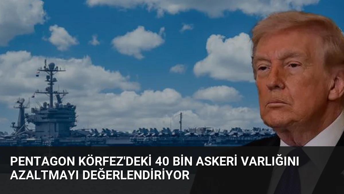 Pentagon Körfez’deki 40 Bin Askeri Varlığını Azaltmayı Değerlendiriyor