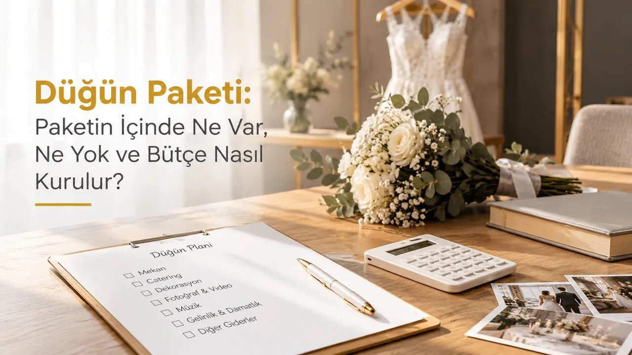 Düğün Paketi: Paketin İçinde Ne Var, Ne Yok ve Bütçe Nasıl Kurulur?