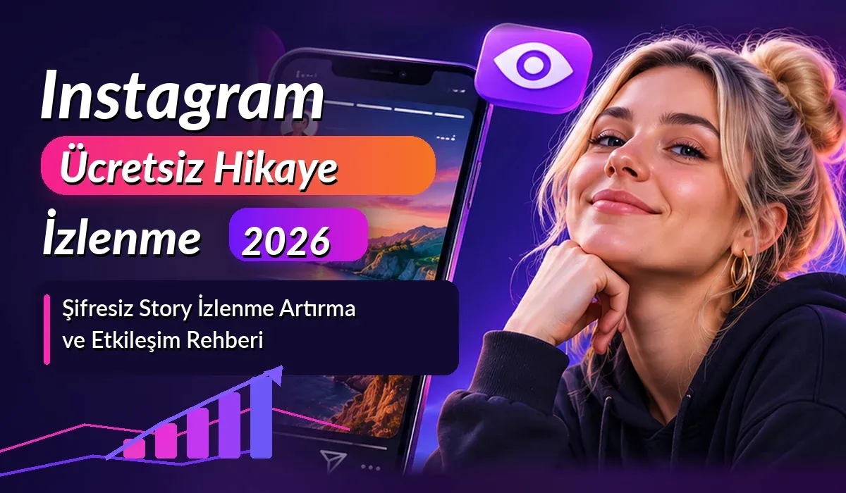 Instagram Ücretsiz Hikaye İzlenme 2026: Şifresiz Story İzlenme Artırma ve Etkileşim Rehberi