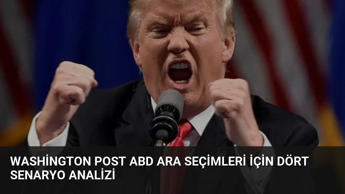 Washington Post ABD Ara Seçimleri İçin Dört Senaryo Analizi